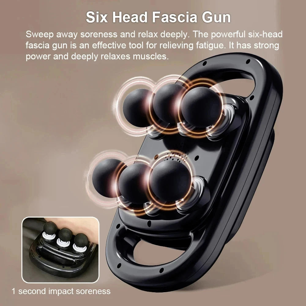 6 Head Massage Gun for Muscle