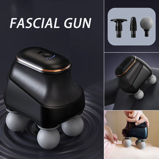 XFOX 4-Head Fascia Massage Gun